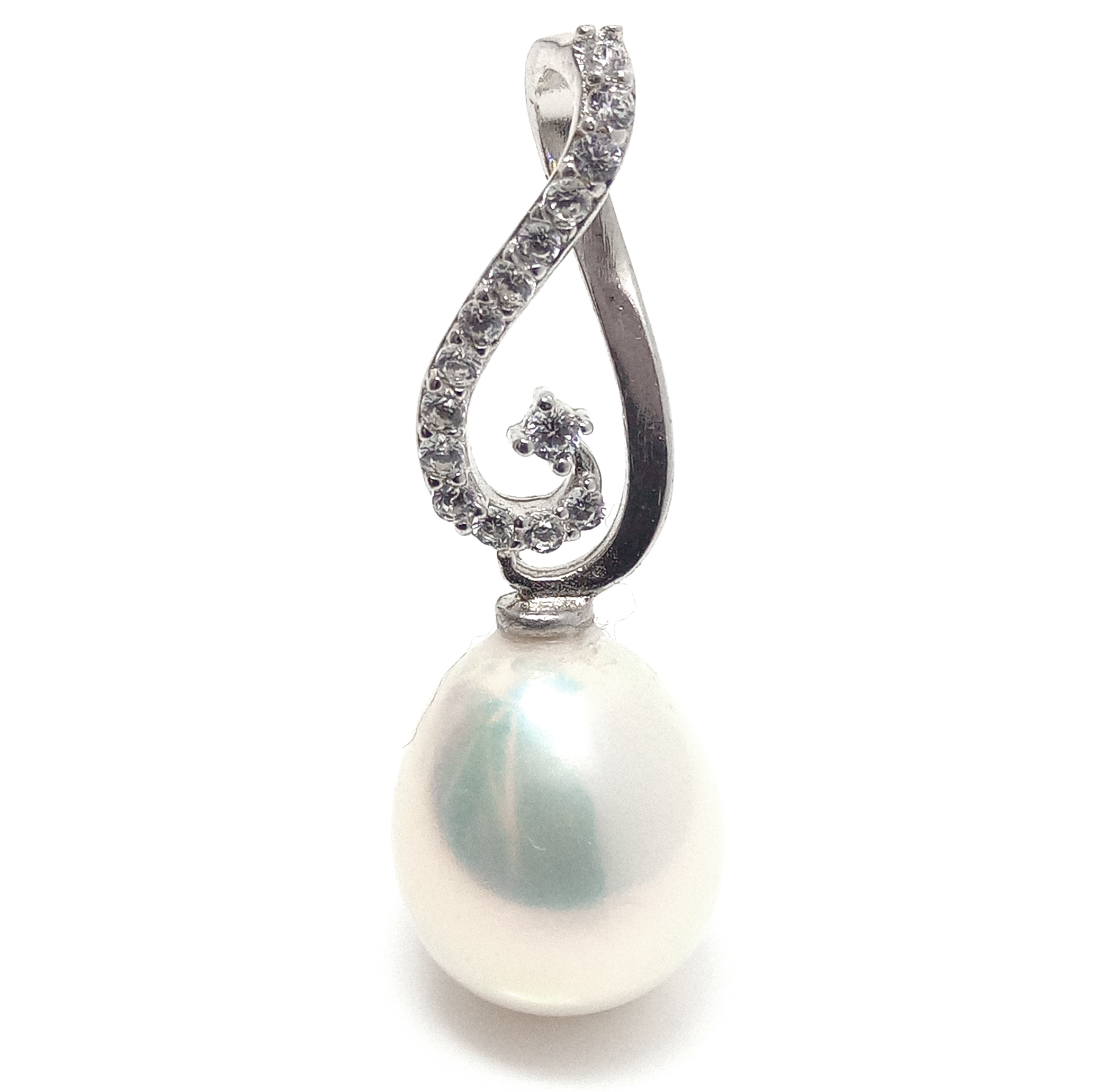 White Drop Pearl Fancy Pendant